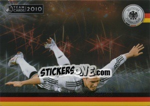 Sticker Piotr Trochowski - Deutsche Nationalmannschaft 2010. Cards n. 63 - Panini