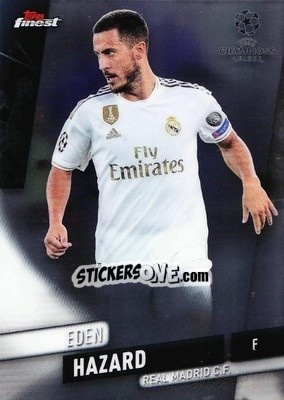 Sticker Eden Hazard - UEFA Champions League Finest 2019-2020 n. 2 - Topps