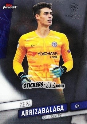 Sticker Kepa Arrizabalaga - UEFA Champions League Finest 2019-2020 n. 4 - Topps