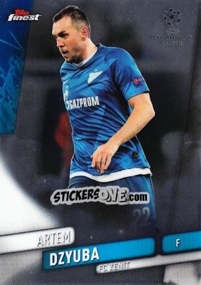 Sticker Artem Dzyuba - UEFA Champions League Finest 2019-2020 n. 7 - Topps