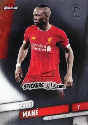 Sticker Sadio Mané - UEFA Champions League Finest 2019-2020 n. 14 - Topps