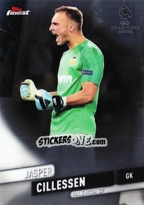 Sticker Jasper Cillessen - UEFA Champions League Finest 2019-2020 n. 17 - Topps