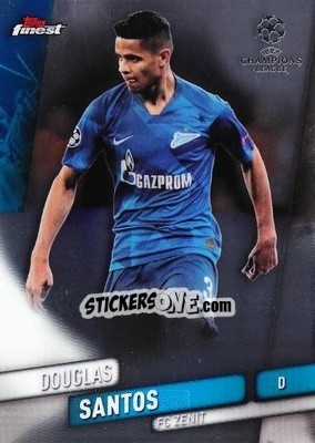 Sticker Douglas Santos - UEFA Champions League Finest 2019-2020 n. 18 - Topps