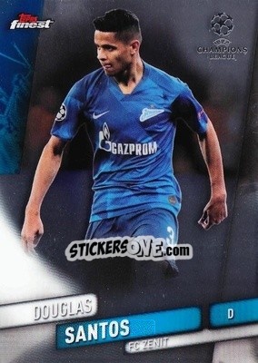 Sticker Douglas Santos - UEFA Champions League Finest 2019-2020 - Topps