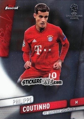 Sticker Philippe Coutinho - UEFA Champions League Finest 2019-2020 n. 21 - Topps