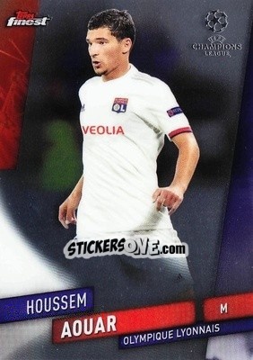 Sticker Houssem Aouar - UEFA Champions League Finest 2019-2020 n. 30 - Topps