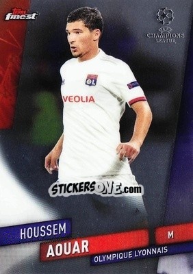 Figurina Houssem Aouar - UEFA Champions League Finest 2019-2020 - Topps