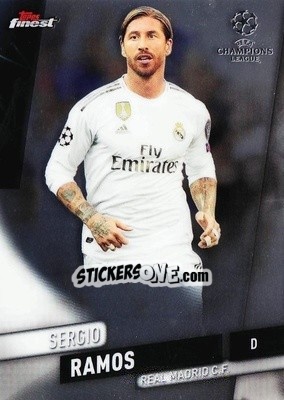 Sticker Sergio Ramos - UEFA Champions League Finest 2019-2020 n. 43 - Topps
