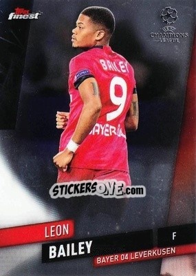 Sticker Leon Bailey - UEFA Champions League Finest 2019-2020 n. 44 - Topps