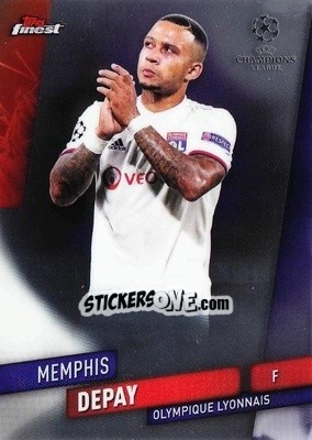 Sticker Memphis Depay - UEFA Champions League Finest 2019-2020 n. 47 - Topps