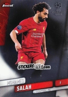 Sticker Mohamed Salah - UEFA Champions League Finest 2019-2020 n. 50 - Topps