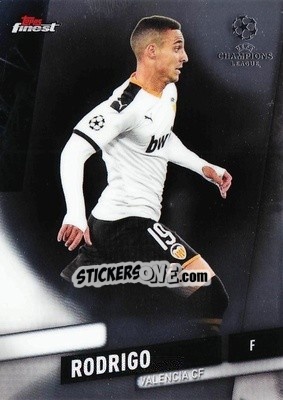 Sticker Rodrigo - UEFA Champions League Finest 2019-2020 n. 51 - Topps
