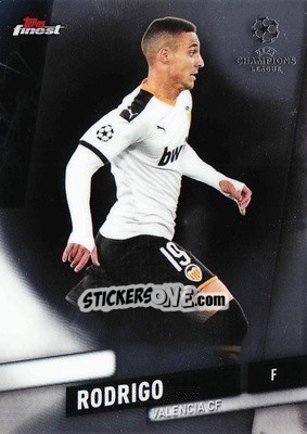 Cromo Rodrigo - UEFA Champions League Finest 2019-2020 - Topps