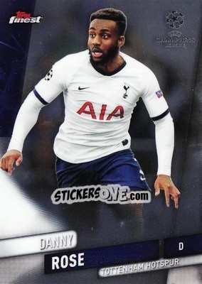 Sticker Danny Rose - UEFA Champions League Finest 2019-2020 - Topps