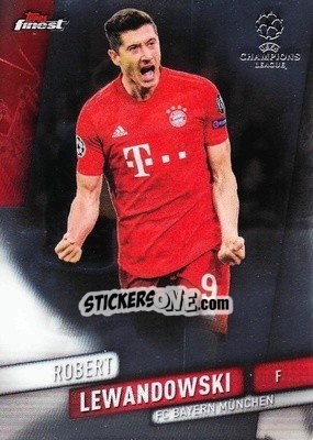 Sticker Robert Lewandowski - UEFA Champions League Finest 2019-2020 n. 58 - Topps