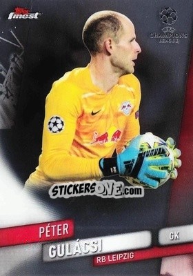 Sticker Péter Gulácsi - UEFA Champions League Finest 2019-2020 n. 60 - Topps