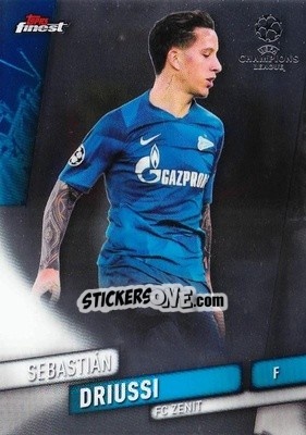 Sticker Sebastián Driussi - UEFA Champions League Finest 2019-2020 n. 61 - Topps