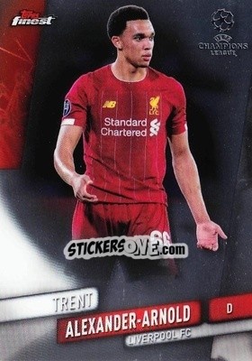 Sticker Trent Alexander-Arnold - UEFA Champions League Finest 2019-2020 n. 63 - Topps