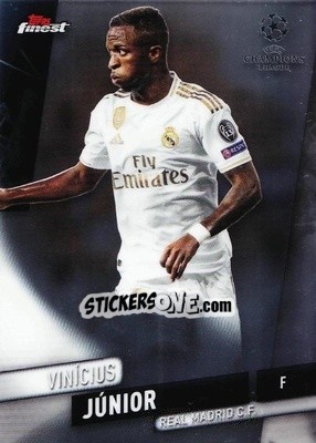 Sticker Vinícius Júnior - UEFA Champions League Finest 2019-2020 n. 64 - Topps