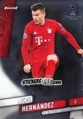 Sticker Lucas Hernández - UEFA Champions League Finest 2019-2020 n. 74 - Topps