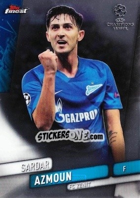 Sticker Sardar Azmoun - UEFA Champions League Finest 2019-2020 n. 77 - Topps
