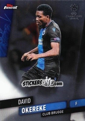 Sticker David Okereke - UEFA Champions League Finest 2019-2020 n. 81 - Topps