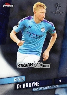 Sticker Kevin De Bruyne - UEFA Champions League Finest 2019-2020 n. 82 - Topps