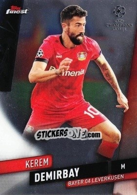 Sticker Kerem Demirbay - UEFA Champions League Finest 2019-2020 n. 92 - Topps