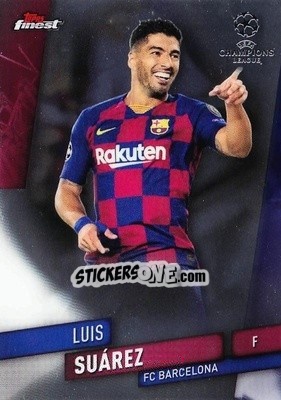 Figurina Luis Suárez - UEFA Champions League Finest 2019-2020 - Topps