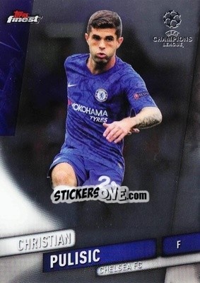 Sticker Christian Pulisic - UEFA Champions League Finest 2019-2020 n. 95 - Topps