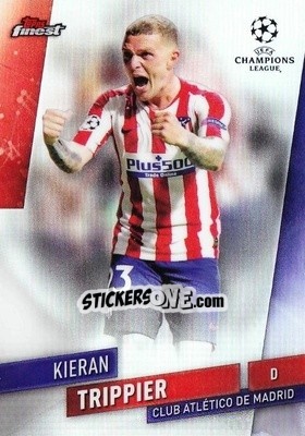 Sticker Kieran Trippier - UEFA Champions League Finest 2019-2020 n. 105 - Topps