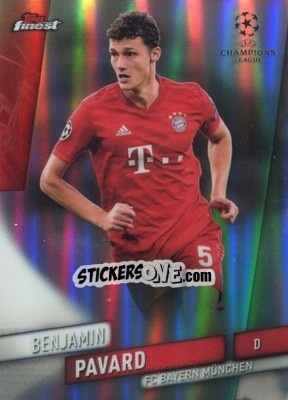 Sticker Benjamin Pavard - UEFA Champions League Finest 2019-2020 - Topps