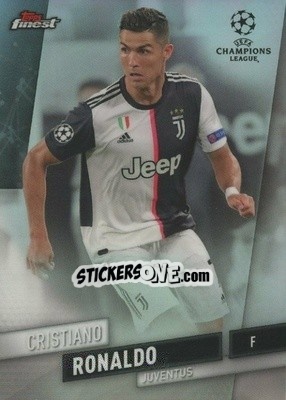 Sticker Cristiano Ronaldo - UEFA Champions League Finest 2019-2020 n. 111 - Topps
