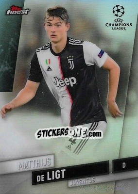 Sticker Matthijs de Ligt - UEFA Champions League Finest 2019-2020 n. 112 - Topps