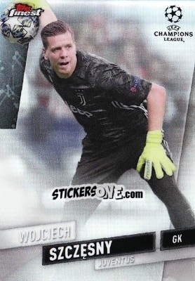 Sticker Wojciech Szczesny - UEFA Champions League Finest 2019-2020 n. 114 - Topps