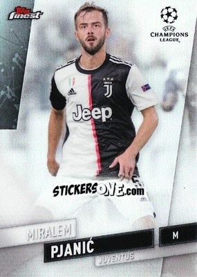 Sticker Miralem Pjanic - UEFA Champions League Finest 2019-2020 - Topps