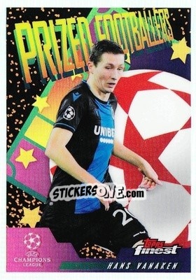 Sticker Hans Vanaken - UEFA Champions League Finest 2019-2020 - Topps