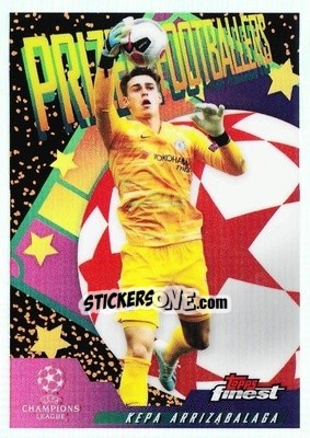Sticker Kepa Arrizabalaga - UEFA Champions League Finest 2019-2020 n. PF-K - Topps