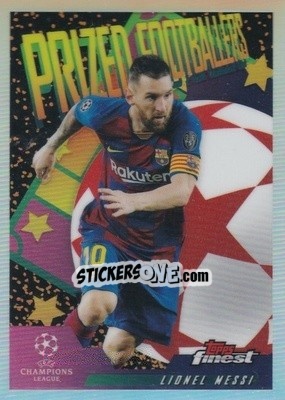 Sticker Lionel Messi - UEFA Champions League Finest 2019-2020 n. PF-LM - Topps