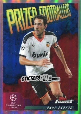 Sticker Dani Parejo - UEFA Champions League Finest 2019-2020 n. PFF-DP - Topps