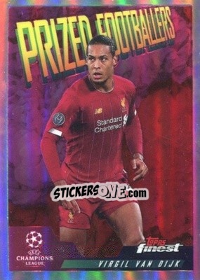 Sticker Virgil van Dijk - UEFA Champions League Finest 2019-2020 n. PFF-VVD - Topps
