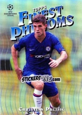 Sticker Christian Pulisic - UEFA Champions League Finest 2019-2020 - Topps