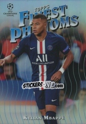 Sticker Kylian Mbappé - UEFA Champions League Finest 2019-2020 n. FP-KM - Topps