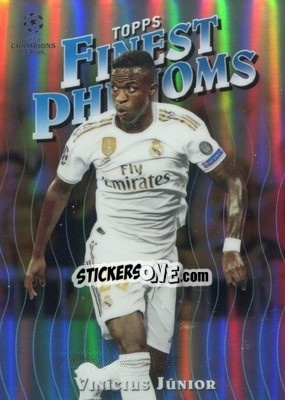 Cromo Vinícius Júnior - UEFA Champions League Finest 2019-2020 - Topps