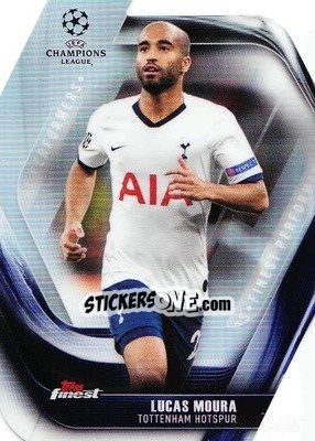 Sticker Lucas Moura - UEFA Champions League Finest 2019-2020 - Topps