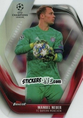 Sticker Manuel Neuer - UEFA Champions League Finest 2019-2020 - Topps