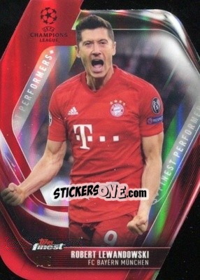 Sticker Robert Lewandowski - UEFA Champions League Finest 2019-2020 - Topps