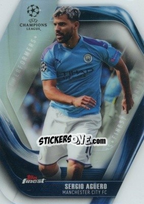 Sticker Sergio Agüero - UEFA Champions League Finest 2019-2020 n. FCLP-SA - Topps