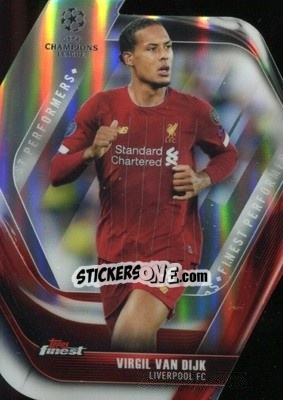 Sticker Virgil van Dijk - UEFA Champions League Finest 2019-2020 n. FCLP-VVD - Topps