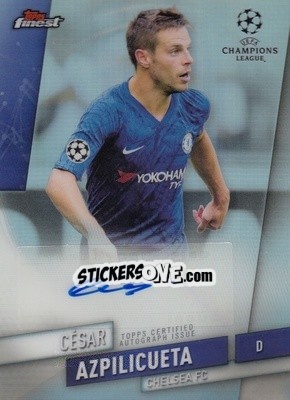Sticker César Azpilicueta - UEFA Champions League Finest 2019-2020 n. FA-CA - Topps
